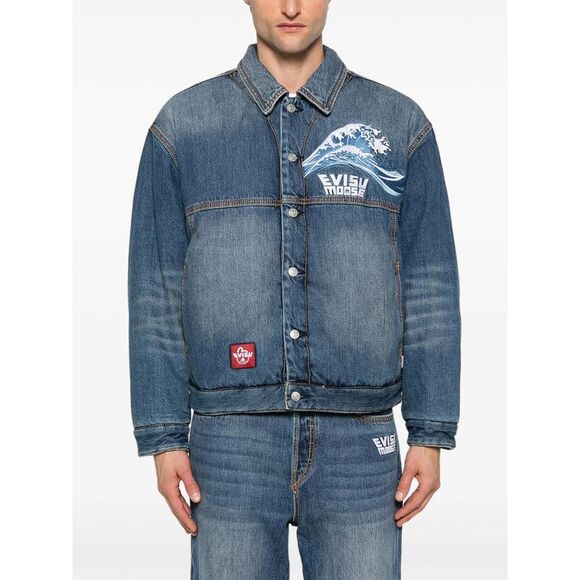 Moose Knuckles Blue Jackets - Denim Jackets Men